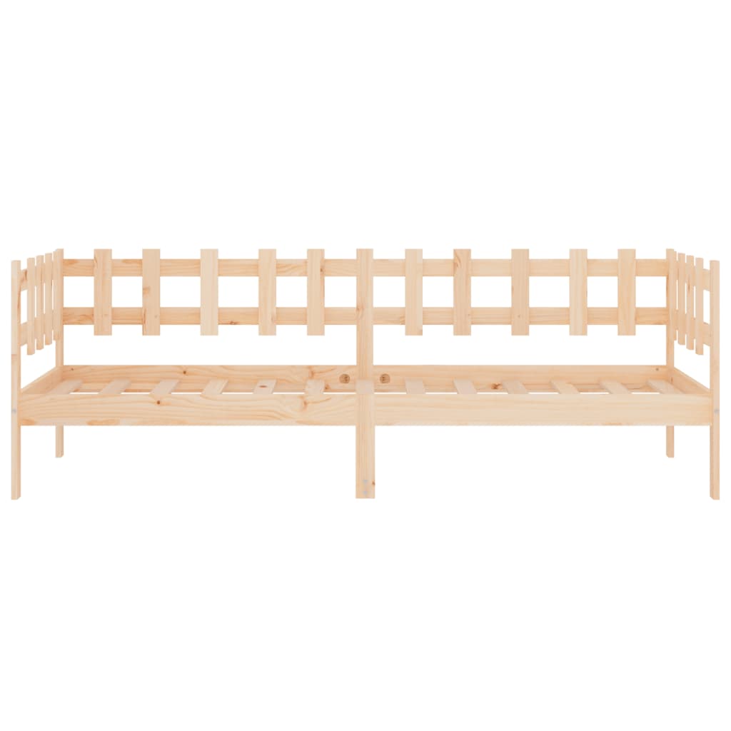 Dormeuse senza Materasso 90x200 cm in Legno Massello di Pino | homemem39
