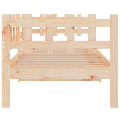 Dormeuse senza Materasso 90x200 cm in Legno Massello di Pino | homemem39