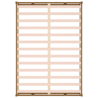 Giroletto Marrone Ambra 120x200 cm in Legno Massello - homemem39