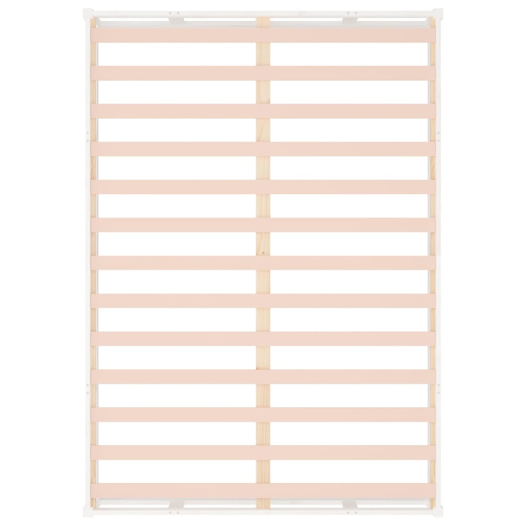 Giroletto Bianco 140x200 cm in Legno Massello - homemem39