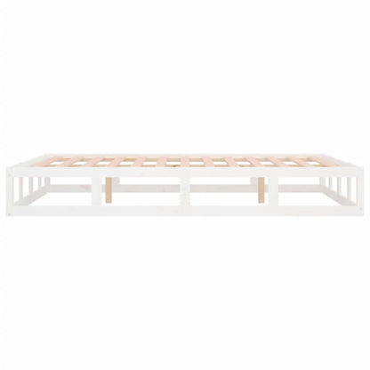 Giroletto Bianco 150x200 cm King in Legno Massello - homemem39