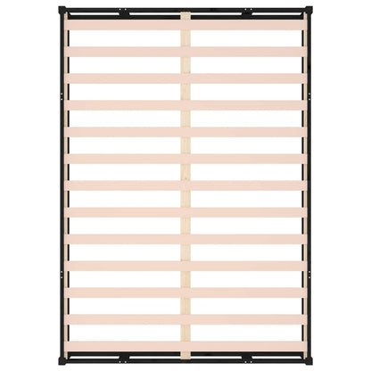 Giroletto Nero 160x200 cm in Legno Massello - homemem39