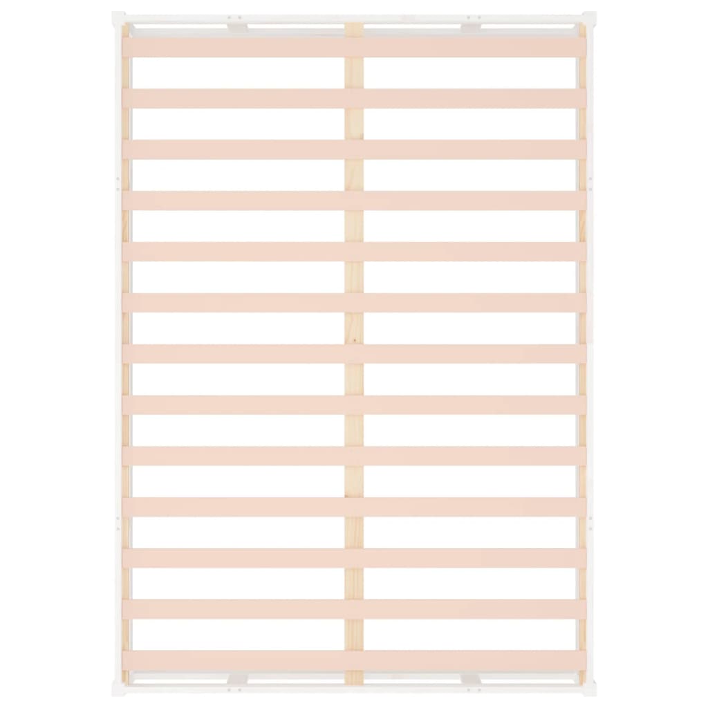 Giroletto Bianco 120x190 cm Small Double in Legno Massello - homemem39