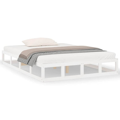 Giroletto Bianco 135x190 cm Double in legno Massello | homemem39