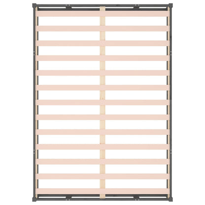 Giroletto Grigio 135x190 cm Double in legno Massello - homemem39