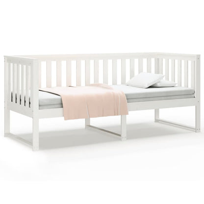 Dormeuse senza Materasso Bianca Legno Massello Pino