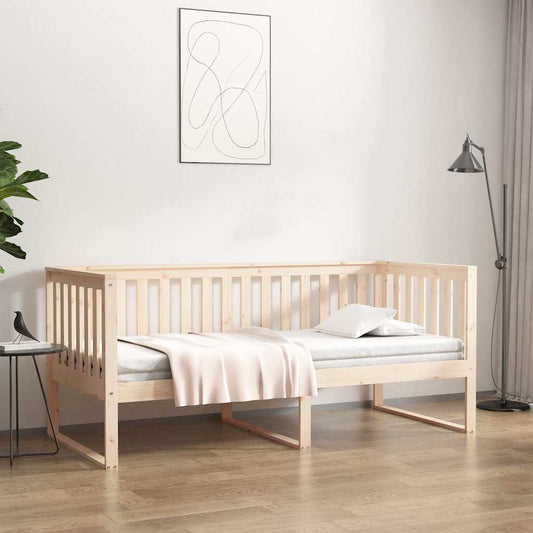 Dormeuse senza Materasso 90x190 cm in Legno Massello di Pino