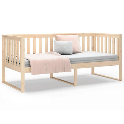 Dormeuse senza Materasso 100x200 cm in Legno Massello di Pino | homemem39