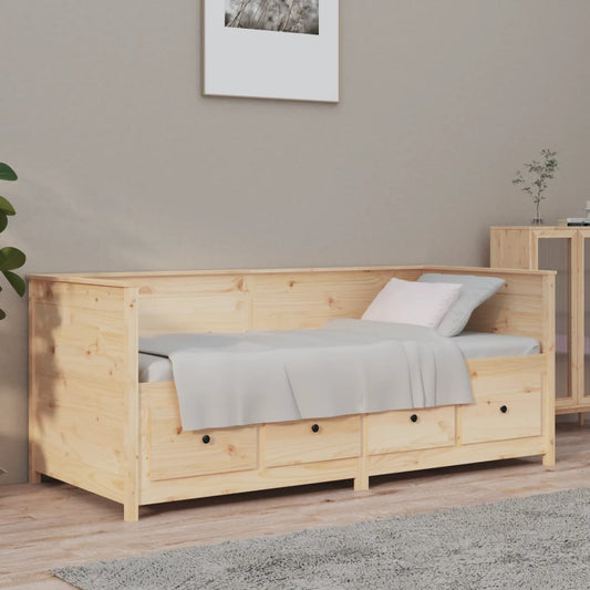 Dormeuse senza Materasso 90x190 cm in Legno Massello di Pino | homemem39