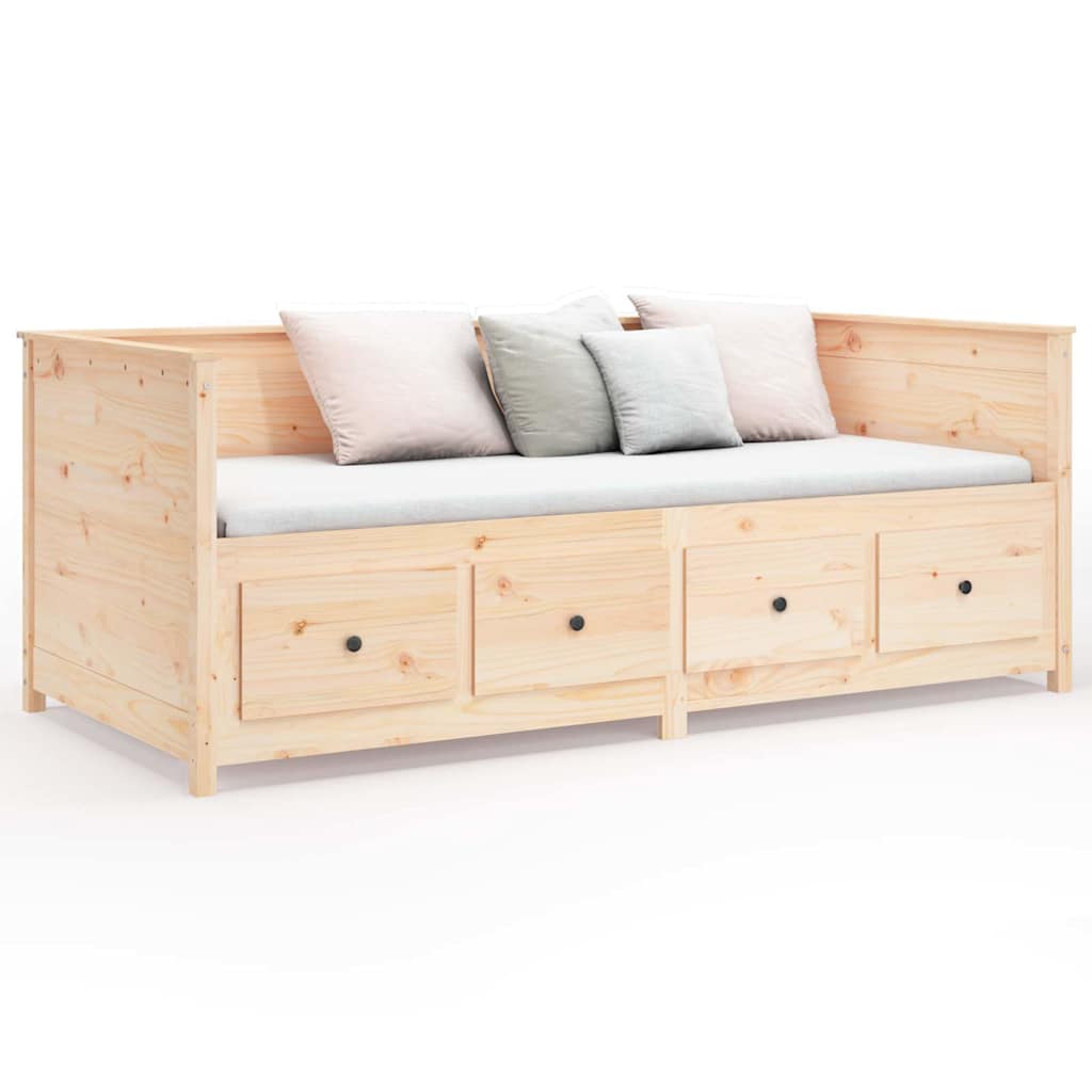 Dormeuse senza Materasso 75x190 cm in Legno Massello di Pino