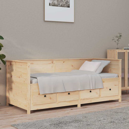 Dormeuse senza Materasso 75x190 cm in Legno Massello di Pino