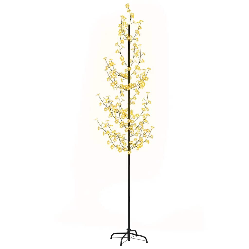 Albero di Ciliegio con 368 LED Bianco Caldo 300 cm