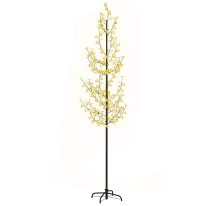 Albero di Ciliegio con 368 LED Bianco Caldo 300 cm