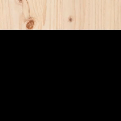 Testiera per Letto 75x3x80 cm in Legno Massello di Pino - homemem39