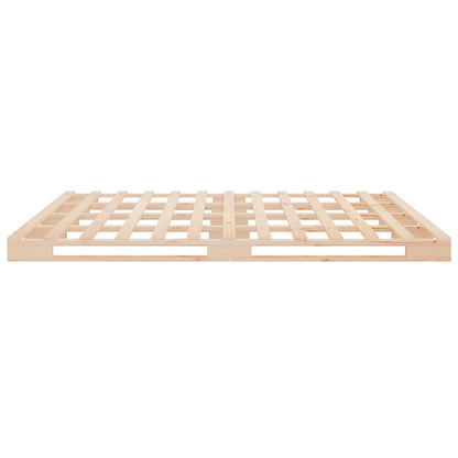 Letto a Pallet 120x190 cm Small Double Legno Massello di Pino | homemem39