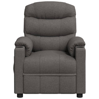 Poltrona Reclinabile in Tessuto Grigio Scuro | homemem39