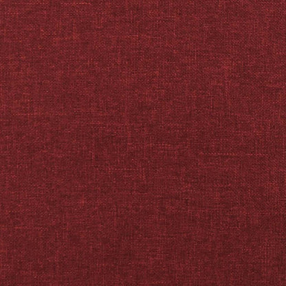 Poltrona Massaggiante Elettrica Rosso Vino in Tessuto | homemem39