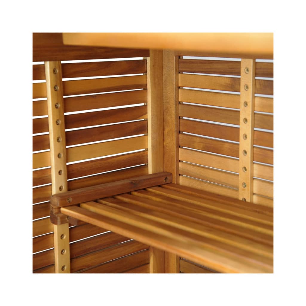 Set da Bar per Giardino 3 pz in Legno Massello di Acacia | homemem39