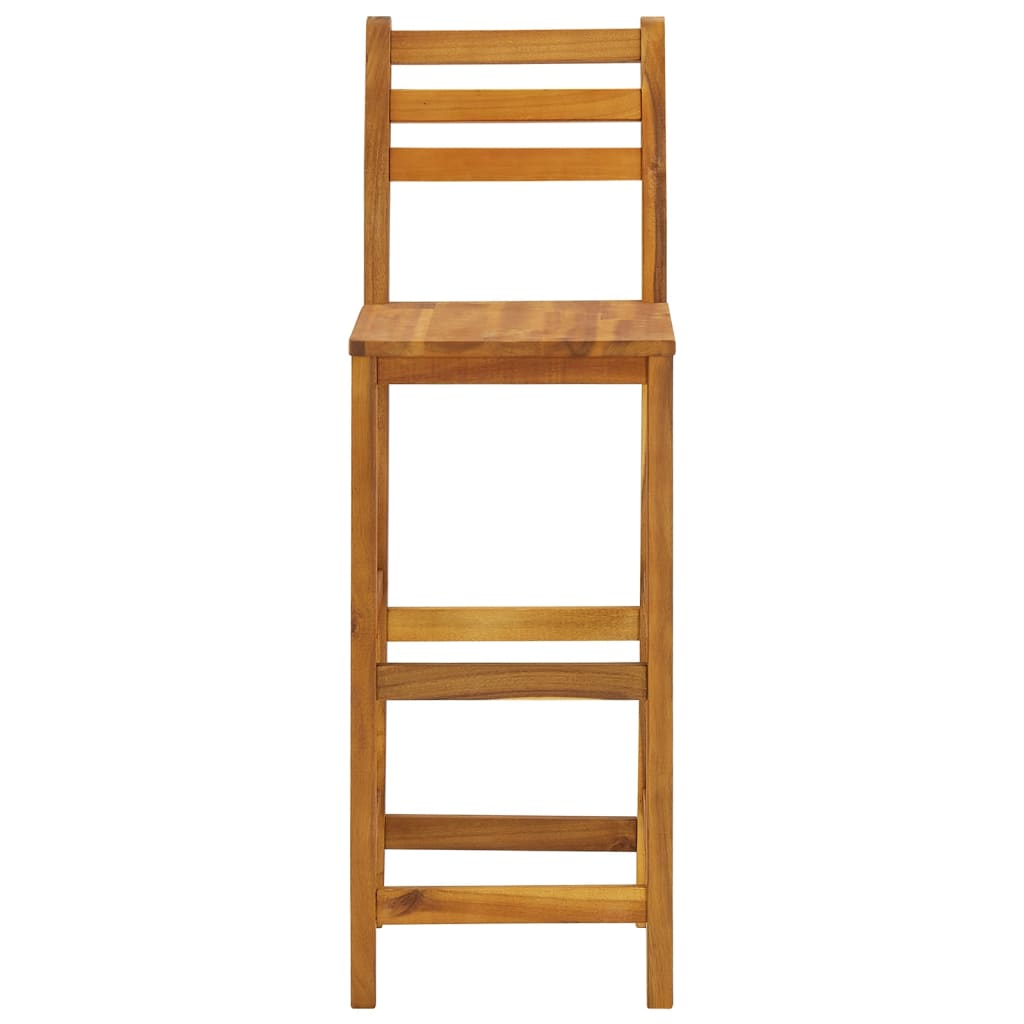 Set da Bar per Giardino 5 pz in Legno Massello di Acacia | homemem39