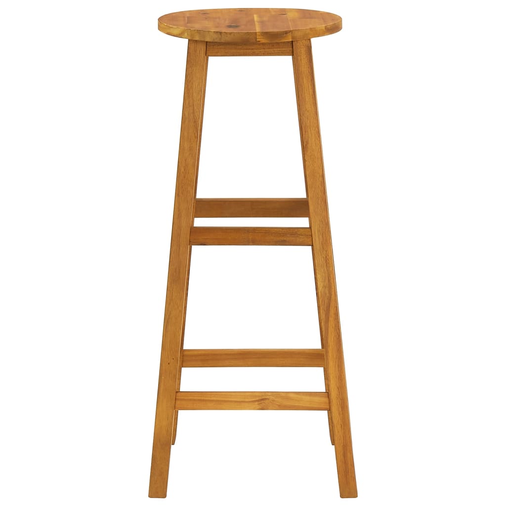 Set da Bar per Giardino 3 pz in Legno Massello di Acacia | homemem39
