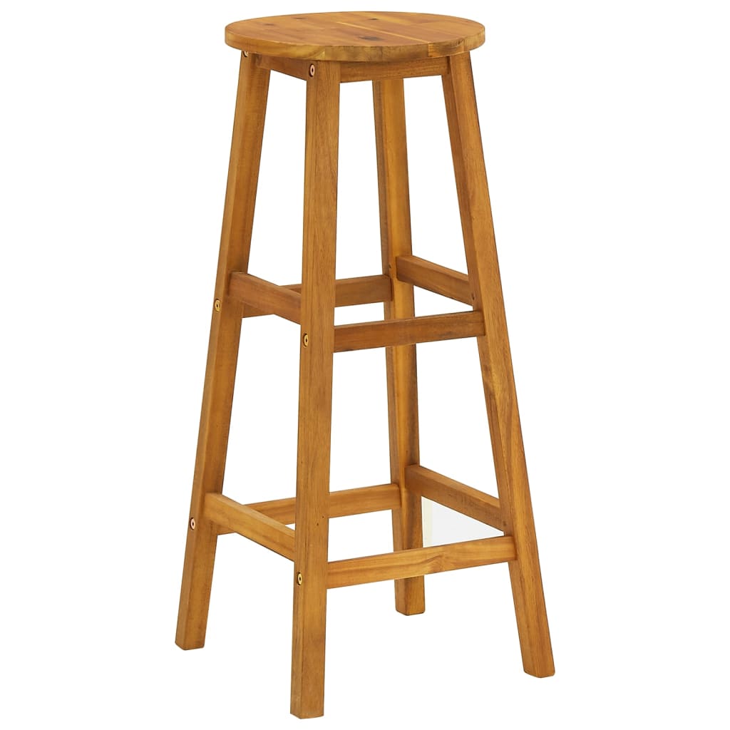 Set da Bar per Giardino 5 pz in Legno Massello di Acacia | homemem39