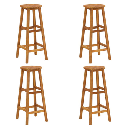 Set da Bar per Giardino 5 pz in Legno Massello di Acacia | homemem39