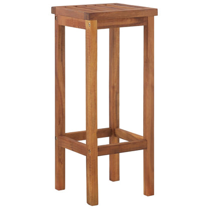 Set da Bar per Giardino 9 pz in Legno Massello di Acacia | homemem39