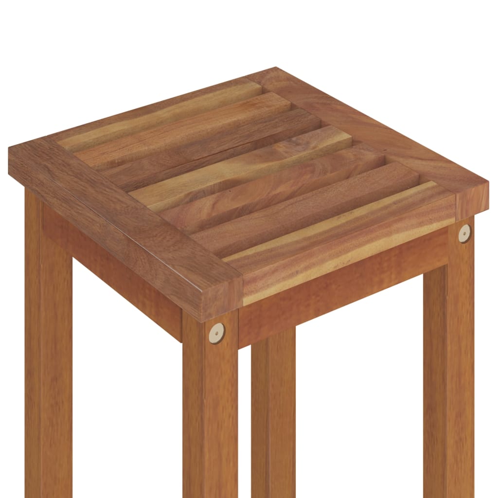 Set da Bar per Giardino 9 pz in Legno Massello di Acacia | homemem39