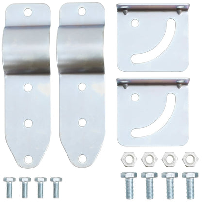 Specchio stradale convesso per esterni nero Ø60 cm in policarbonato