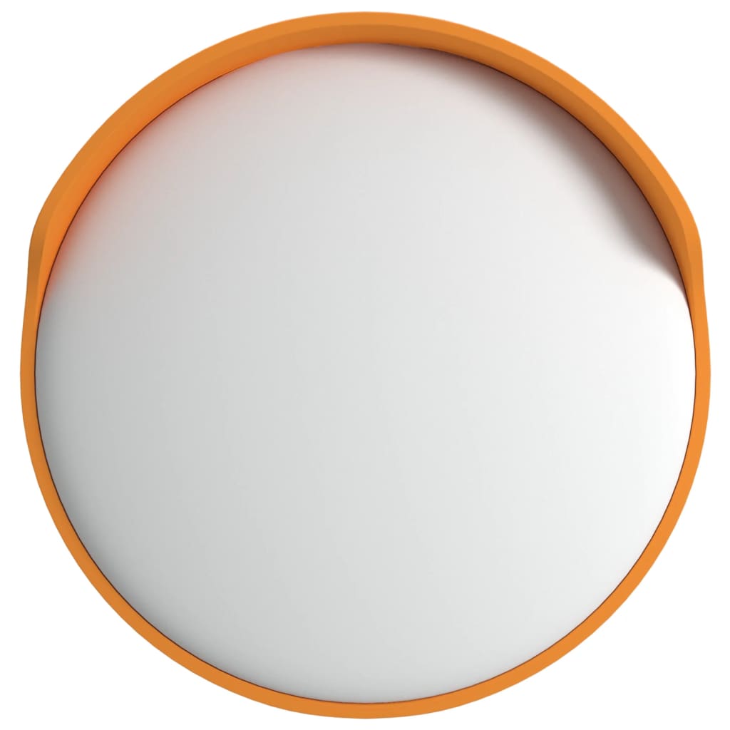 Specchio stradale convesso per esterni arancione Ø30 cm in policarbonato | homemem39