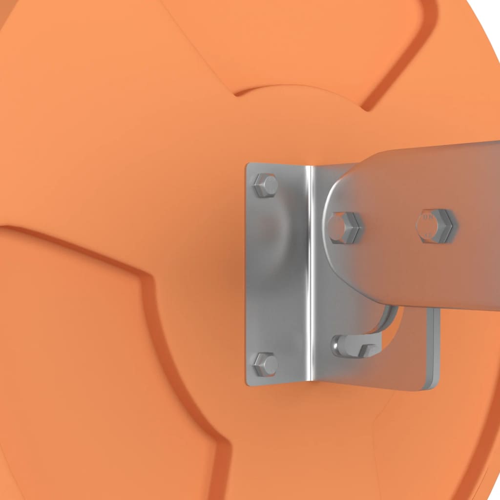 Specchio stradale convesso per esterni arancione Ø30 cm in policarbonato | homemem39