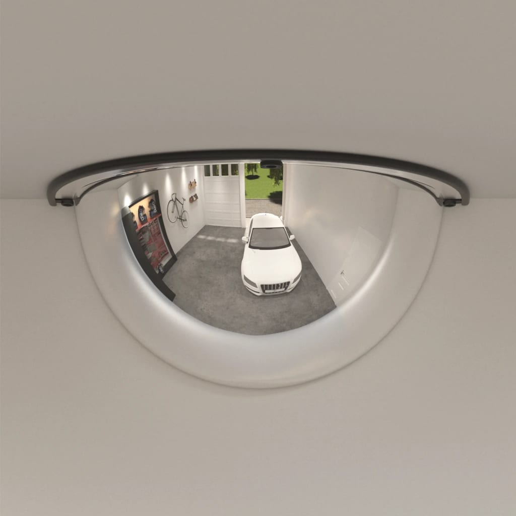 Specchi a Mezza Cupola per Traffico 2 pz Ø30 cm in Acrilico | homemem39
