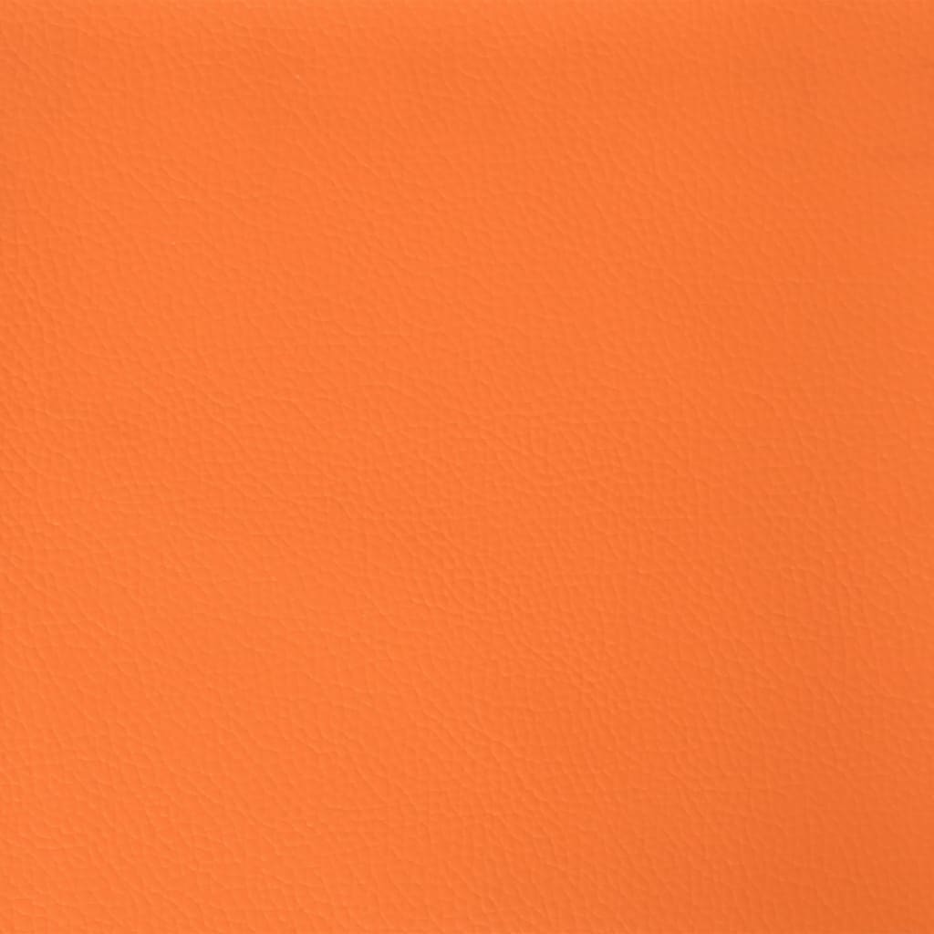 Sedia da Gaming Massaggiante Nero e Arancione in Similpelle