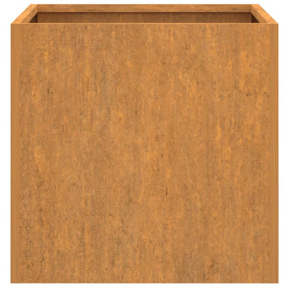 Fioriere 2 pz 32x30x29 cm Acciaio Corten - homemem39