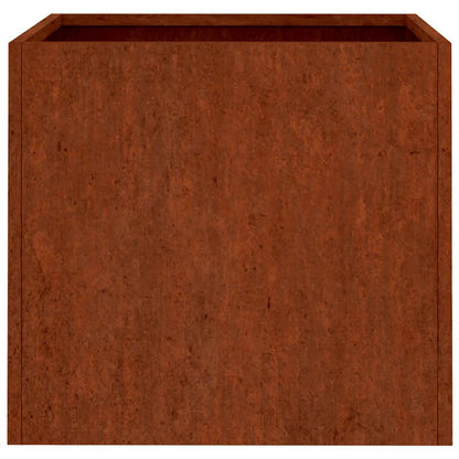 Fioriera 49x47x46 cm Acciaio Corten