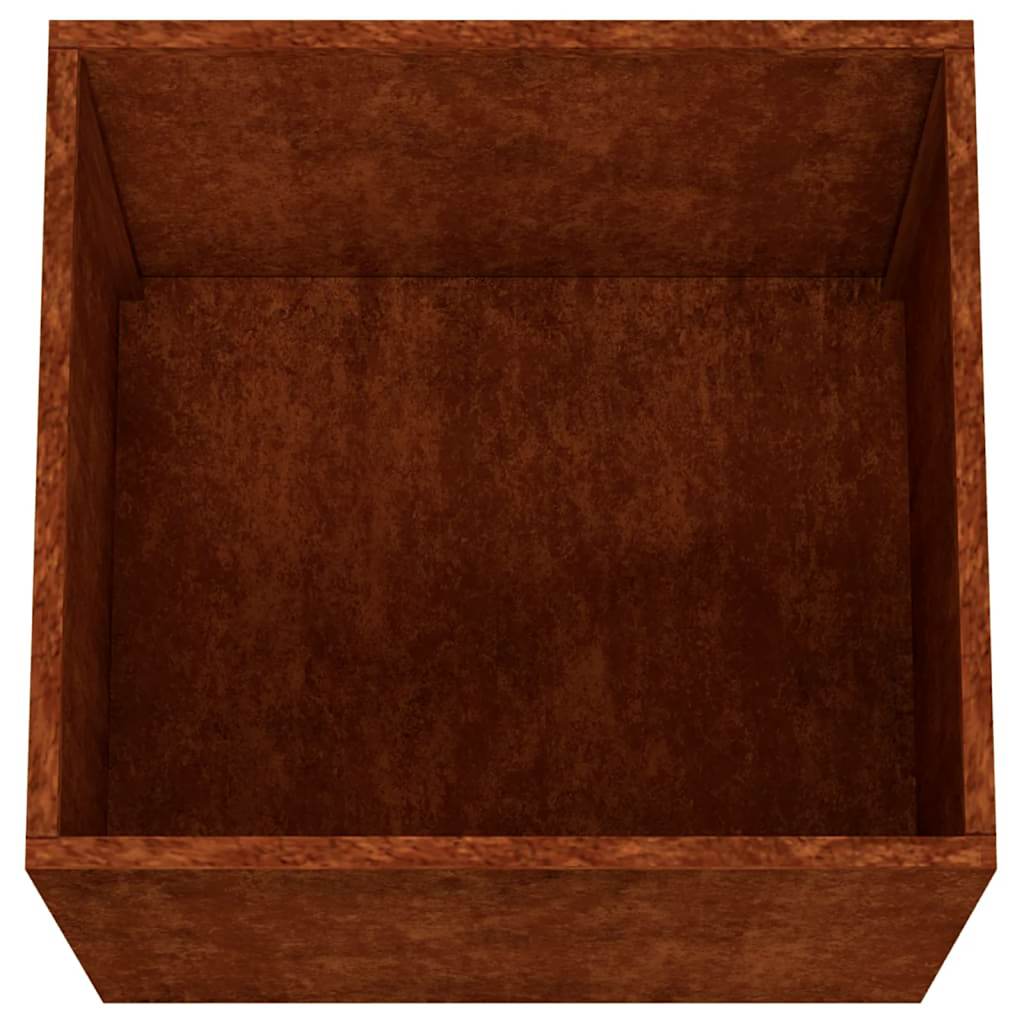 Fioriera 49x47x46 cm Acciaio Corten
