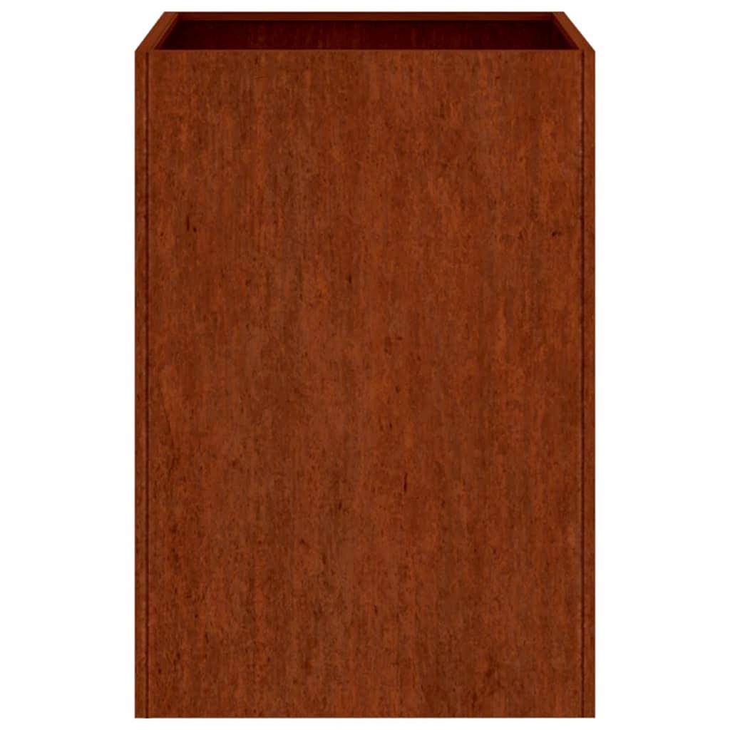 Fioriera 52x48x75 cm Acciaio Corten