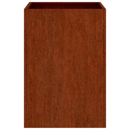 Fioriera 52x48x75 cm Acciaio Corten
