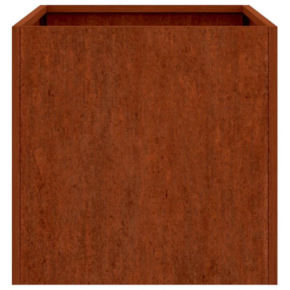 Fioriera 62x30x29 cm Acciaio Corten