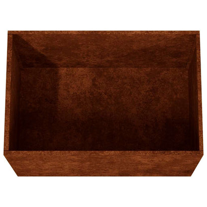Fioriera 62x47x46 cm Acciaio Corten