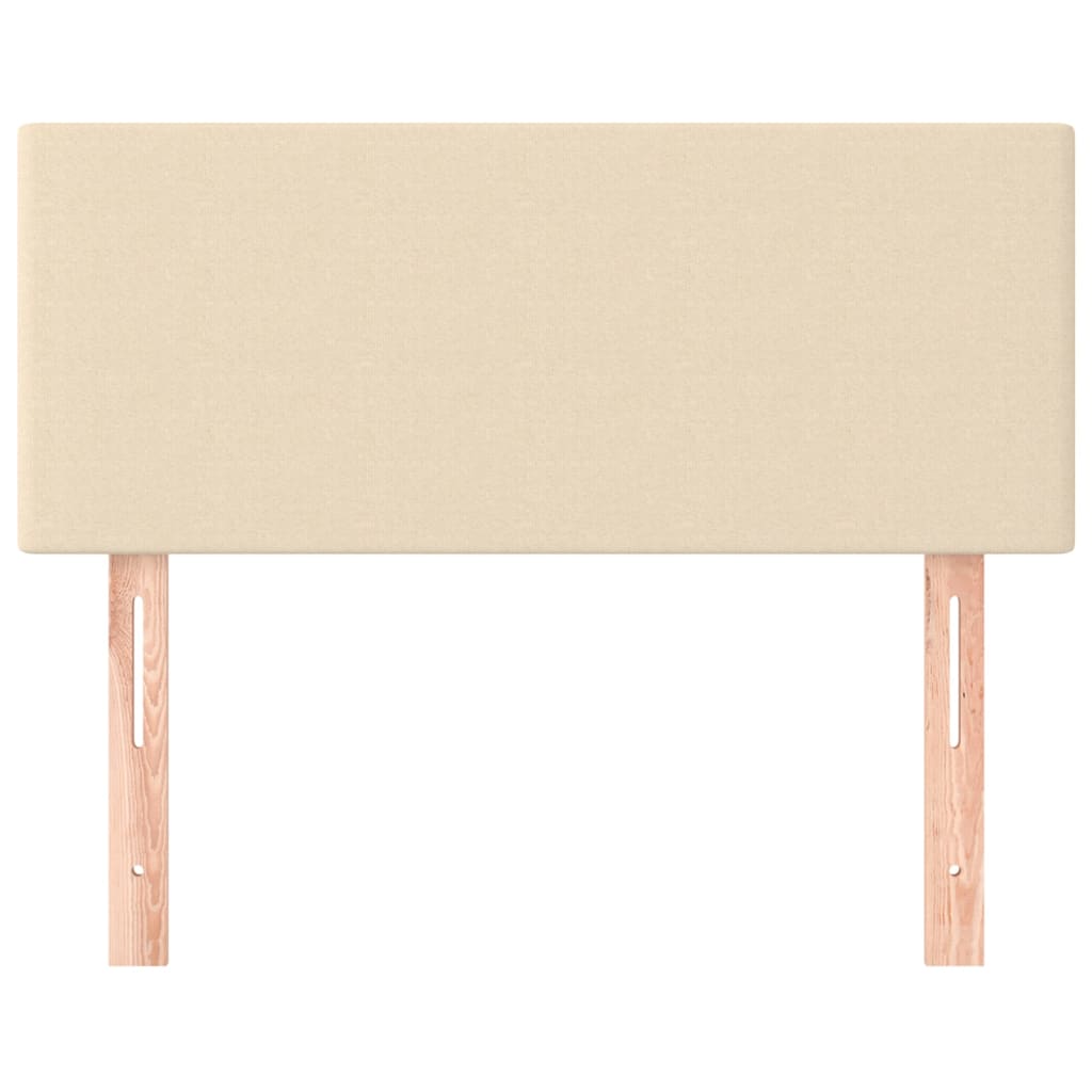 Testiera Crema 80x5x78/88 cm in Tessuto - homemem39