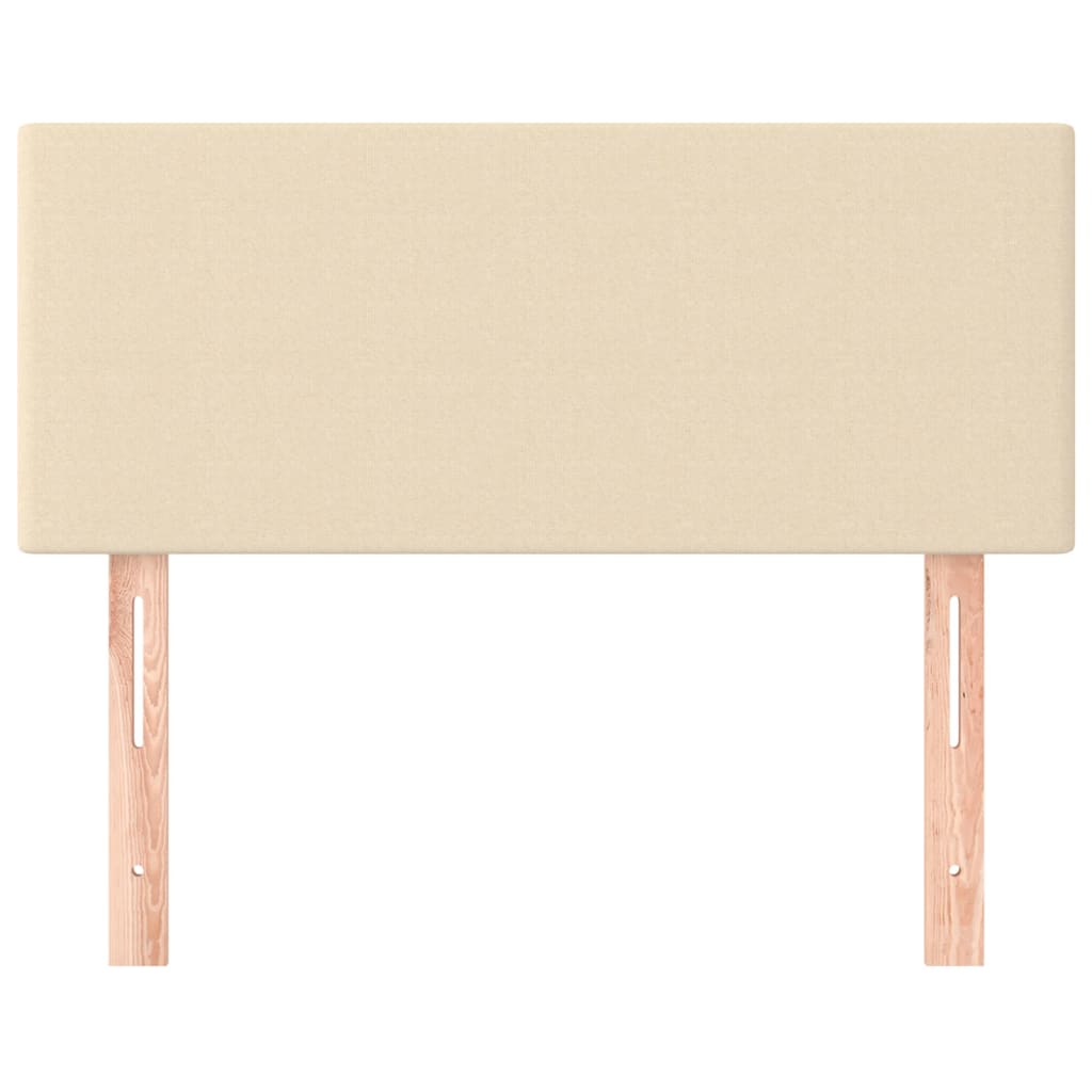 Testiera Crema 90x5x78/88 cm in Tessuto - homemem39