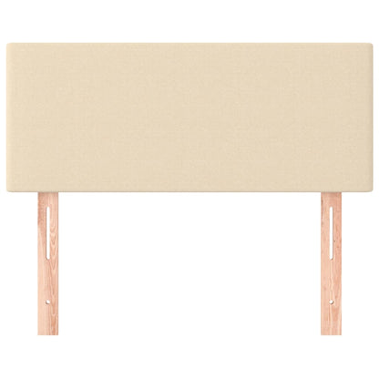 Testiera Crema 90x5x78/88 cm in Tessuto - homemem39