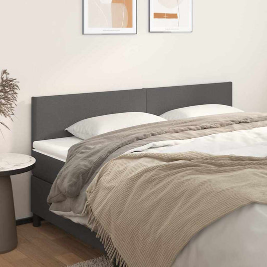 Testiera Grigio 160x5x78/88 cm in Similpelle | homemem39