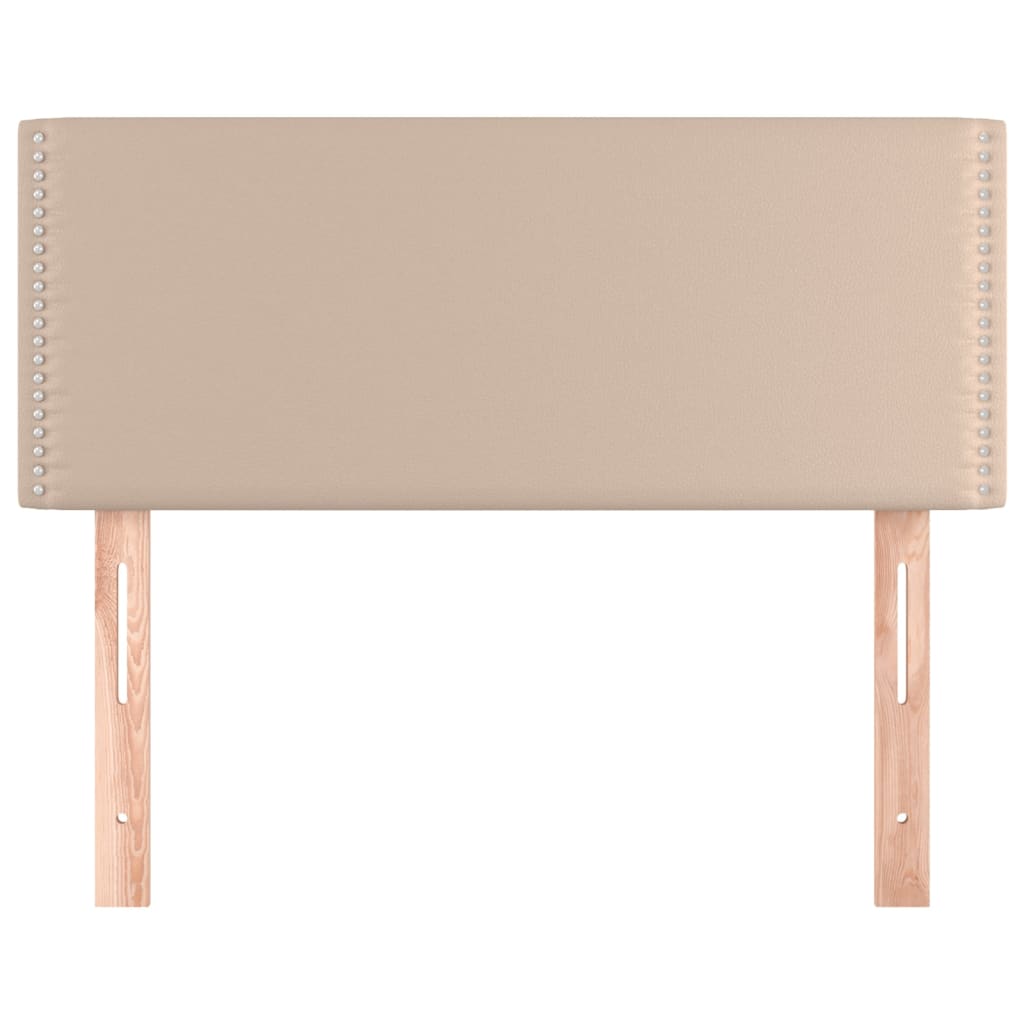 Testiera Cappuccino 80x5x78/88 cm in Similpelle - homemem39