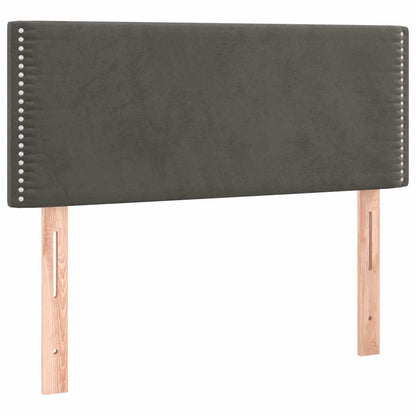 Testiera Grigio Scuro 80x5x78/88 cm in Velluto | homemem39