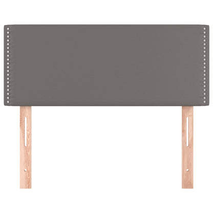 Testiera Grigio 100x5x78/88 cm in Similpelle - homemem39