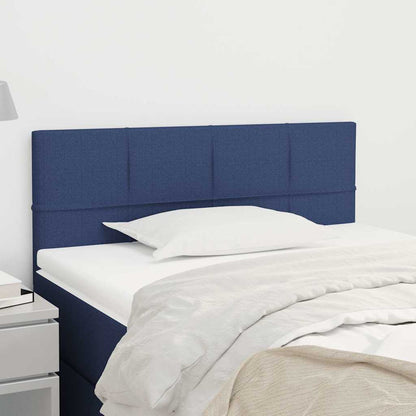 Testiera Blu 80x5x78/88 cm in Tessuto | homemem39