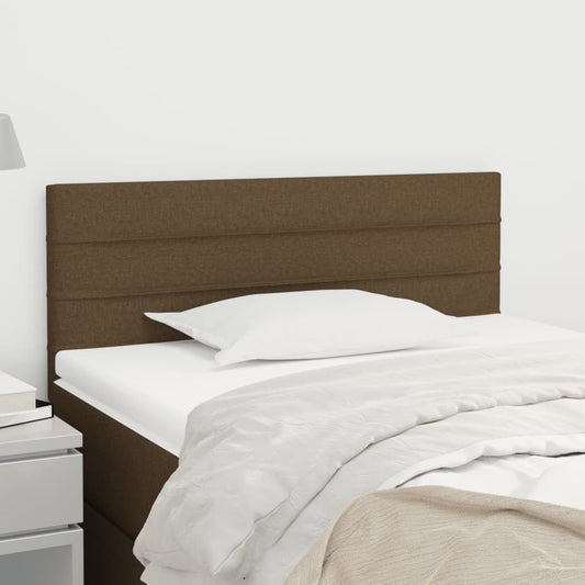 Testiera Marrone Scuro 80x5x78/88 cm in Tessuto | homemem39