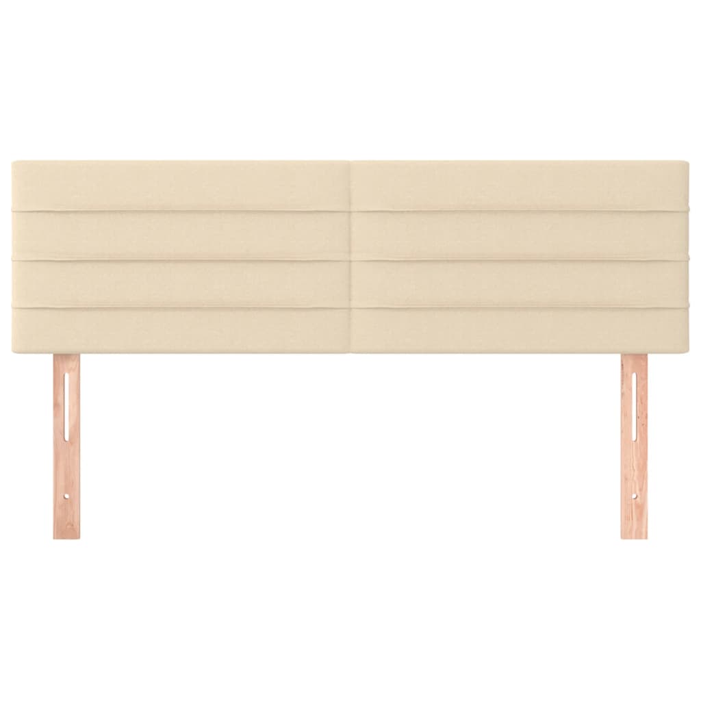 Testiere 2 pz Crema 72x5x78/88 cm in Tessuto - homemem39